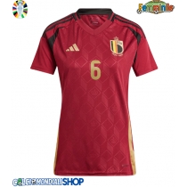 Maglie da calcio Belgio Axel Witsel #6 Prima Maglia Femminile Europei 2024 Manica Corta